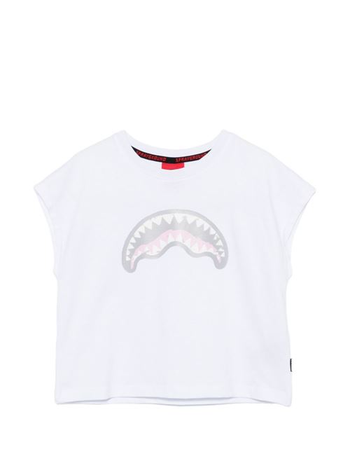 Canotta bambina Sprayground top bianco Sprayground kids | SPY1455WHTX